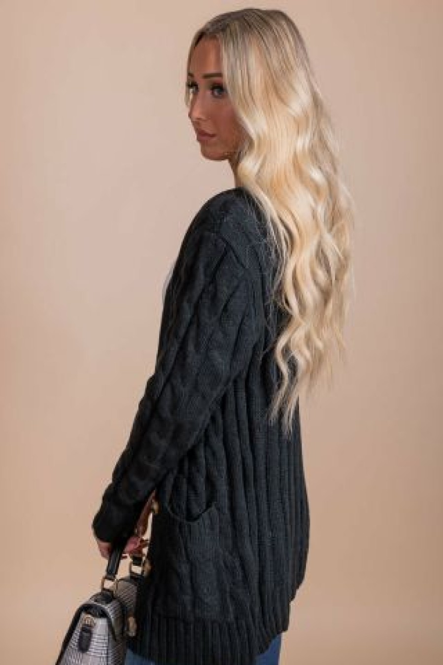 Almost Nothing Sitting Fireside Knit Cardigan | * Clearance