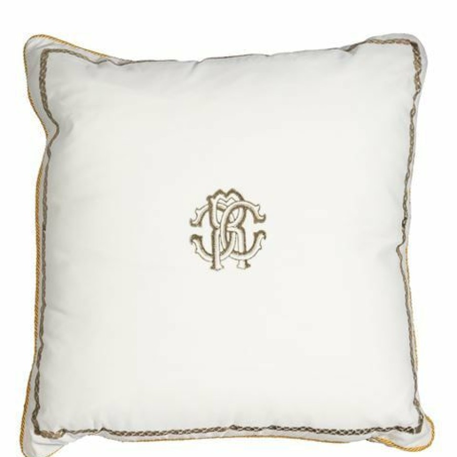 Roberto Cavalli Venezia Cushion Ivory 68X68Cm | * Best