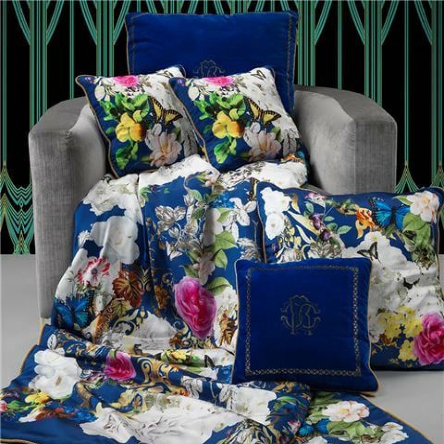 Roberto Cavalli Venezia Cushion China Blue 40X40Cm | * Online