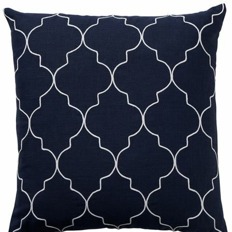 Paloma Mykonos Linen Cushion Dark Navy 50X50Cm | * Wholesale