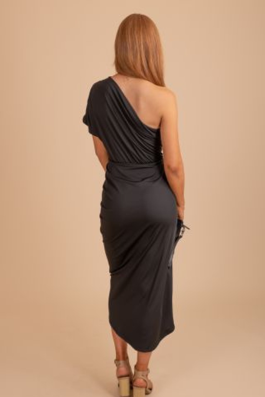 Dress Day Simply Extravagant One-Shoulder Midi Dress | * Online