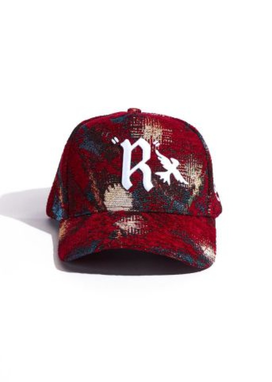 Reference Luxe Hat (Red Multi Woven) O/S | * Clearance