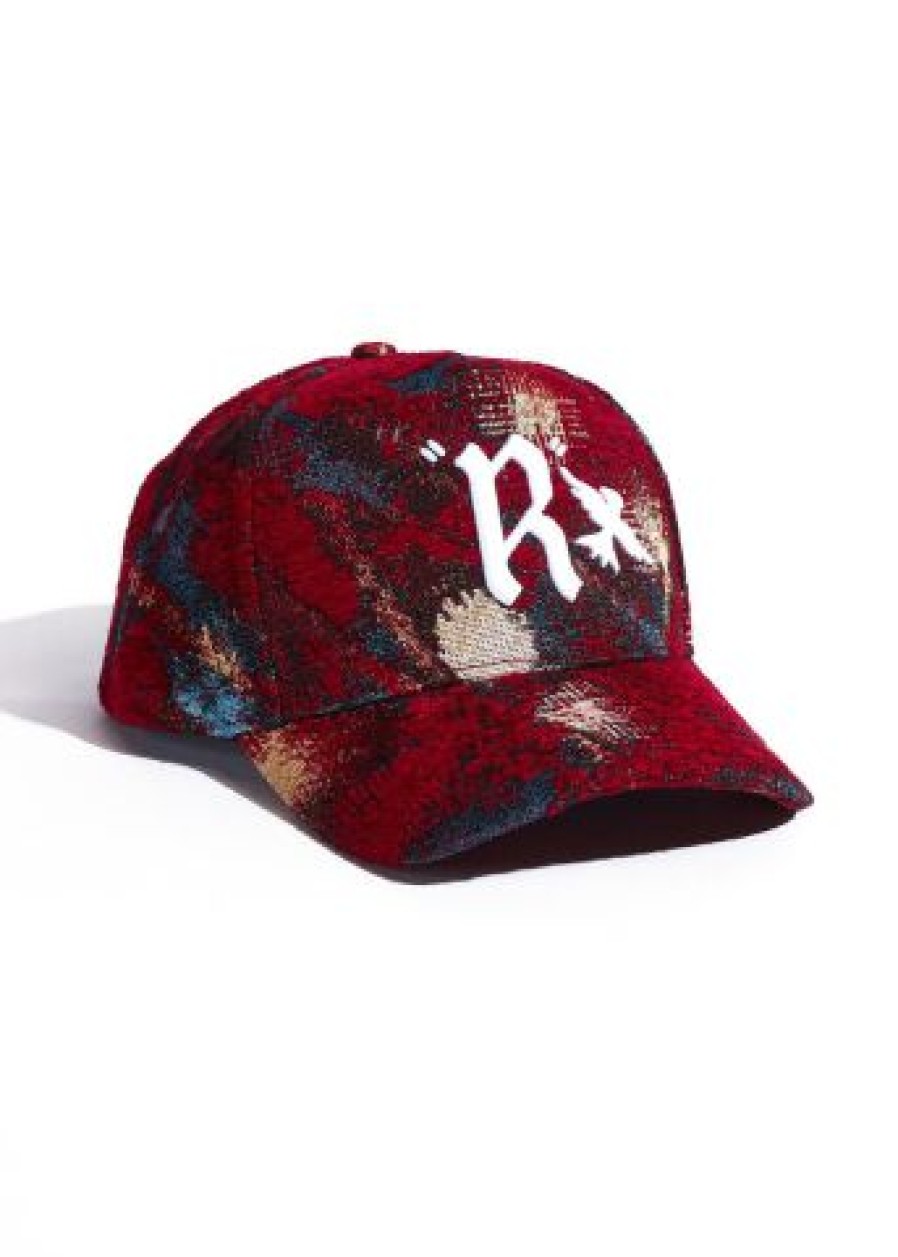 Reference Luxe Hat (Red Multi Woven) O/S | * Clearance