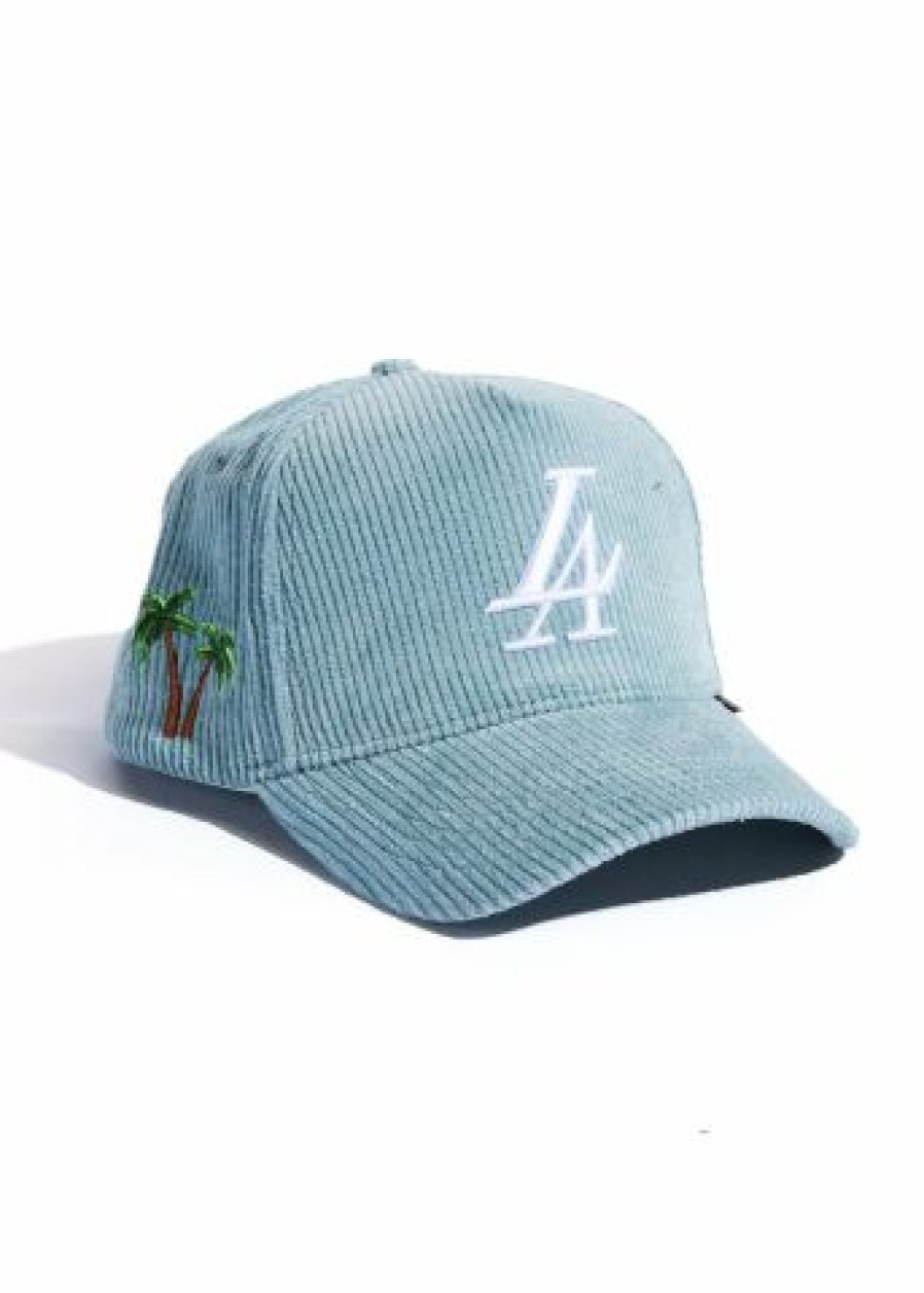 Reference Paradise La Corduroy Hat (Teal) O/S | * Clearance